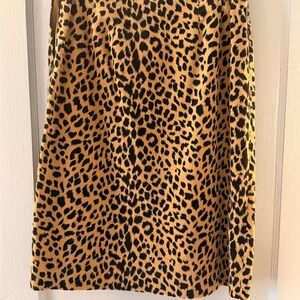 Leopard Print Women's Skirt